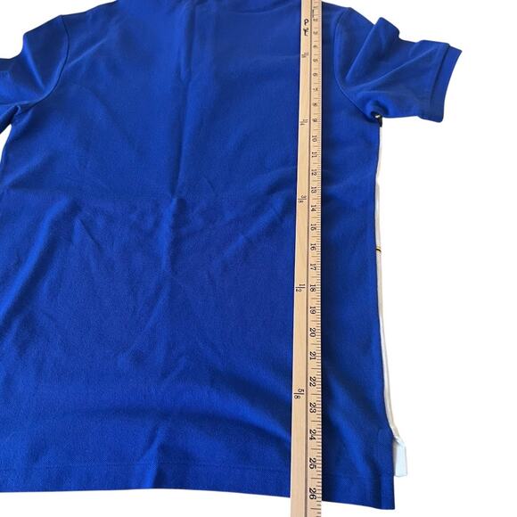 Polo Ralph Lauren Classic Fit Ski Graphic Blue Print Polo Shirt Men Size S - Picture 7 of 10